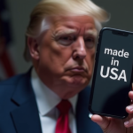 Trump threatens Apple with 25% tariffs over foreign iPhone production; shares fall