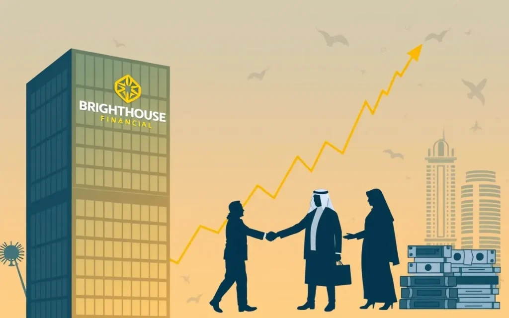 Brighthouse Financial surges 14% as Aquarian nears takeover funding