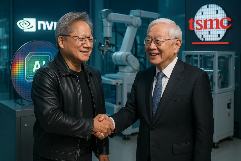 Nvidia CEO Jensen Huang seeks more chip supply from TSMC as AI demand surges