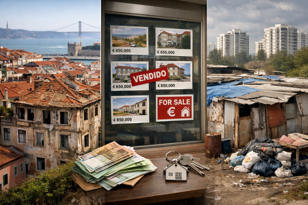 Portugal housing crisis intensifies as price surge reshapes affordability debate