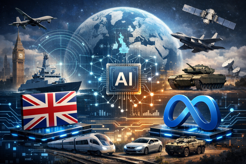 UK partners with Meta to develop sovereign AI tools for transport and defence