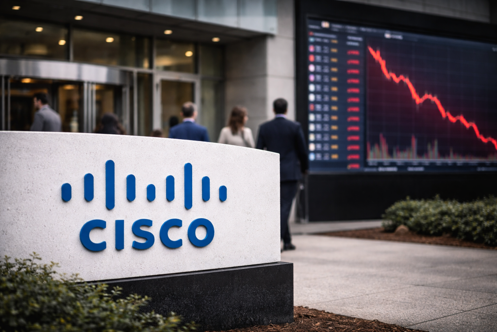 Cisco stock slides 7% as this factor overshadows earnings beat