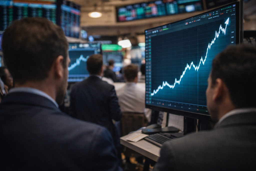 Dow Jones rises 220 pts as AI optimism offsets Iran tensions