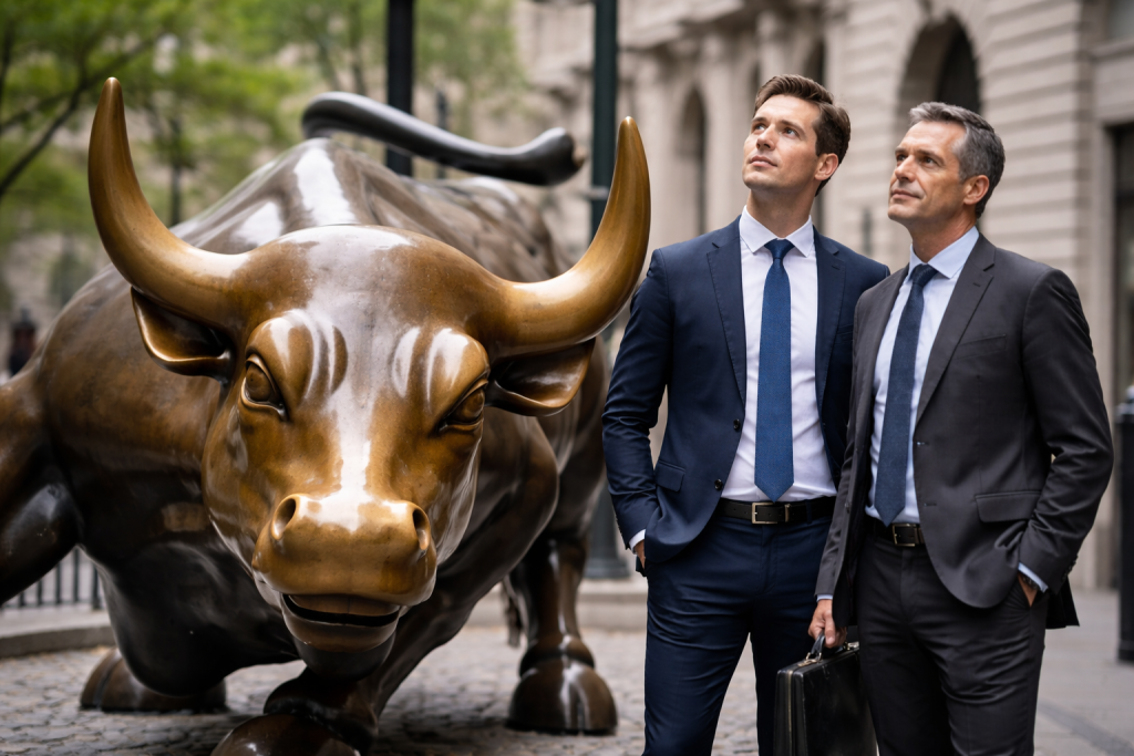 Dow jumps 448 points on Iran deal hopes, AI rally lifts stocks